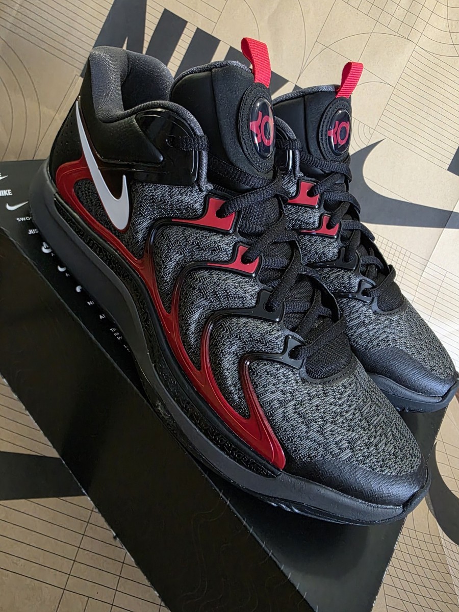 Nike KD 17 “Late Night” Black/Red FJ9487-001 Men's Size 10 | eBay