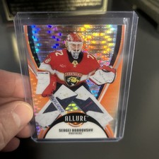 2025-26 UD Allure Orange Slice Parallel Sergei Bobrovsky 16 Florida Panthers
