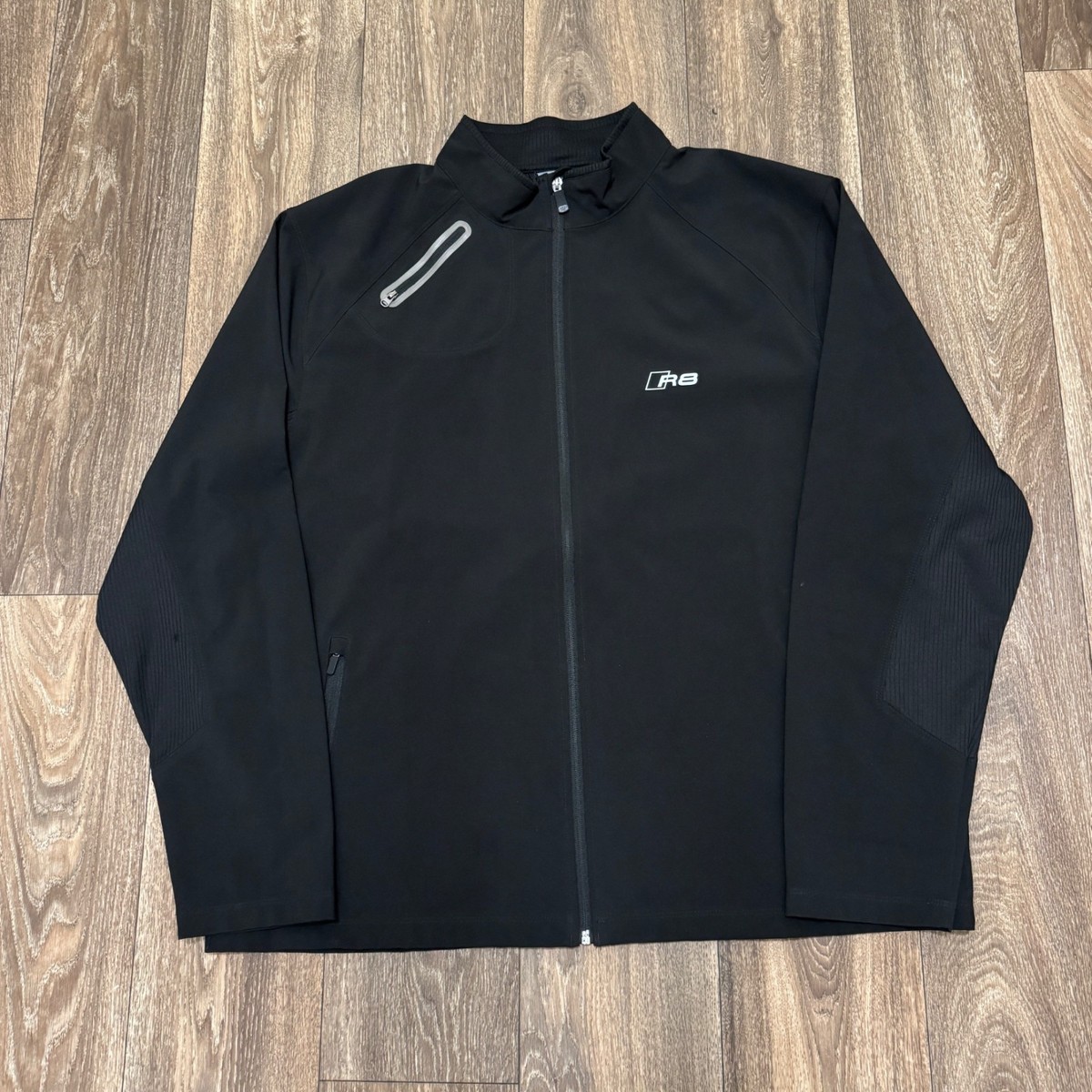 Audi R8 Weather Tech Softshell Jacket Men's XL Black Style 88621