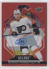 2022-23 Upper Deck Allure Red Rainbow Auto Cam Atkinson #37 Auto 02ix