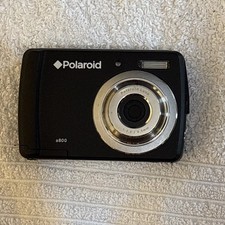 Polaroid A800 8.OMP Digital Camera Black - Compact Point  Shoot - Retro CCD Vib