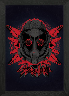 Dark Star-Lord Gerahmtes Wandbild Poster Leinwanddruck Bild