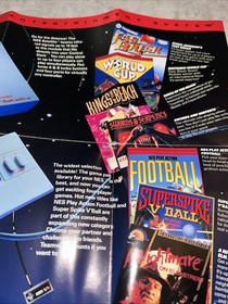 NES Four Score Poster (Nintendo Entertainment System) OEM Replacement Poster