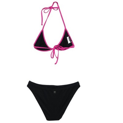 Chanel Swimwear Swimsuit Black 00T #36 59781 | eBay