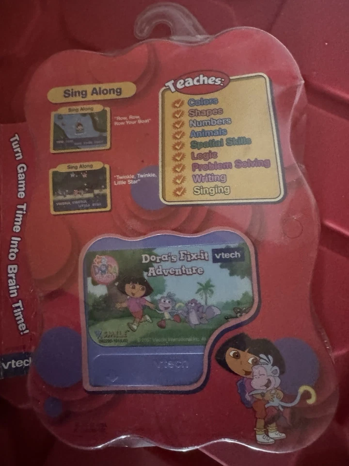 VTech V.Smile Motion Dora's Fix It Adventure Learning Game Ages 4-6 NIP - Image 4 of 4