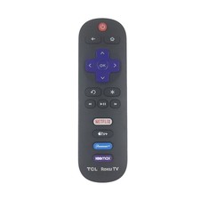 Genuine OEM TCL Roku TV Remote Control 21001-000109 Netflix Apple TV HBO Max