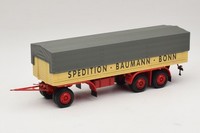 Kassbohrer Flatbed Trailer Baumann Bonn Minichamps 1:43 | 439161097