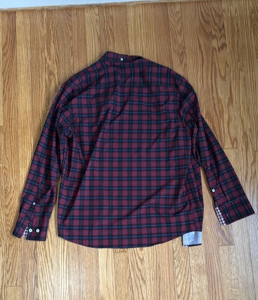 Men’s Medium Long Sleeve Construct Button Down Sh… - image 2