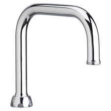 CHICAGO FAUCETS DB6AJKABCP Spout,Brass,Fits Chicago Faucets 26Y237