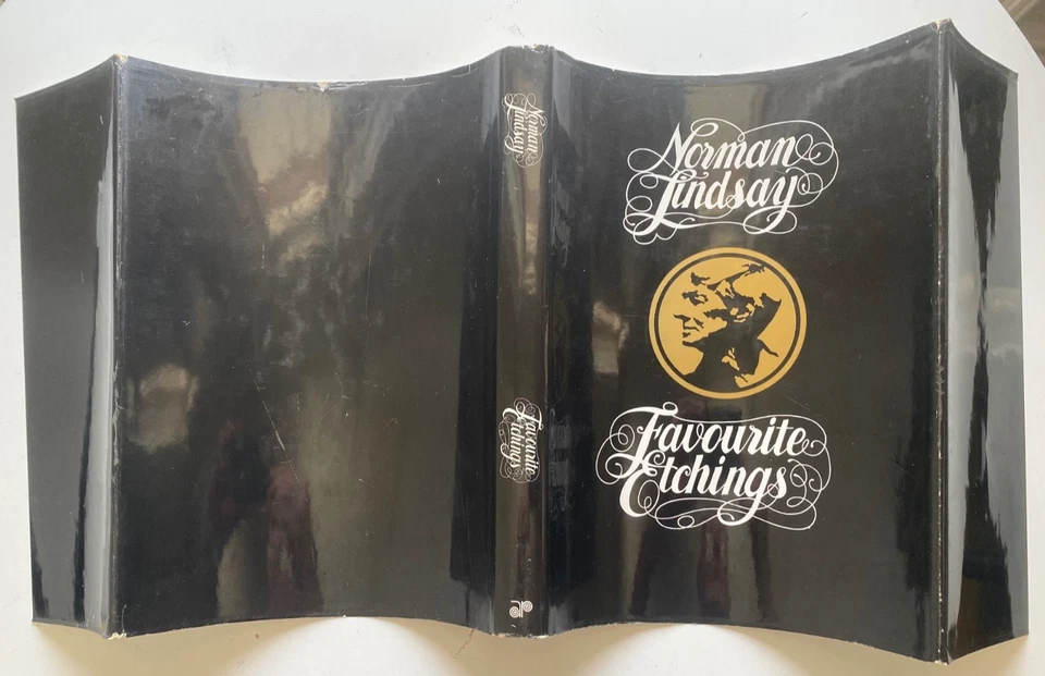 1977 1st NORMAN LINDSAY ETCHINGS *LIKE NEW* w 100 FULL PAGE PLATES FREE EXPR W/W - image 3 of 4