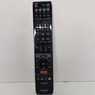 Sharp Aquos GB172WJSA OEM Original TV Television Remote Control