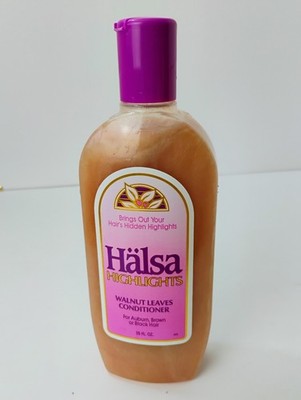 Halsa Highlights Walnut Leaves Conditioner For Auburn Brown Black Hair 15 Oz(IT)