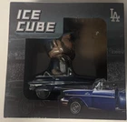 Ice Cube LA Dodgers MLB Figure in Blue Lowrider Car, Resin