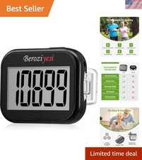 Lightweight Step Tracker with Removable Clip ...