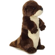 Aurora Mini Flopsie River Otter Standing 8-Inch Stuffed Animal Plush