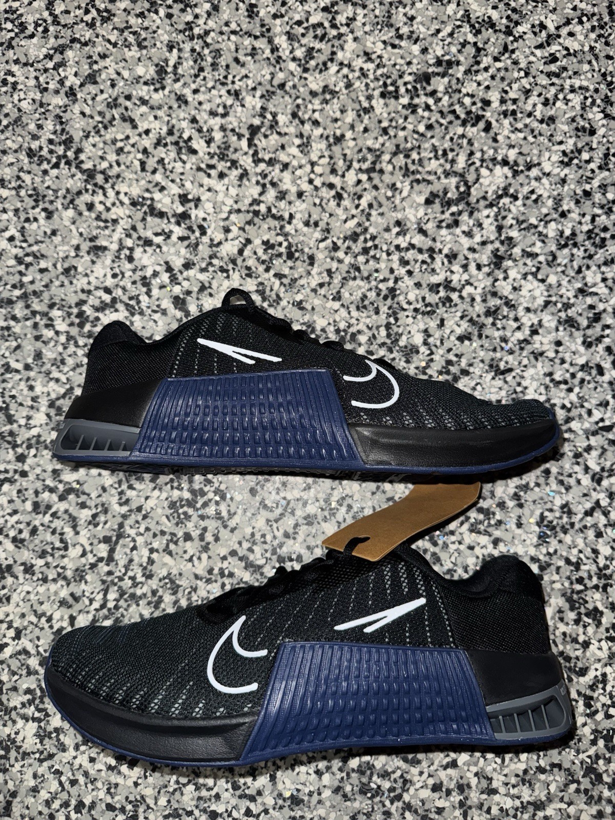 Nike Metcon 9 TB Black College Navy White Training Shoes Size 12 FD5431-002