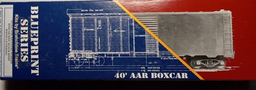 Branchline Blueprint #1507 40' AAR Box Car Kansas City Southern #21158 KIT NUEVO EN CAJA | Zustand: New