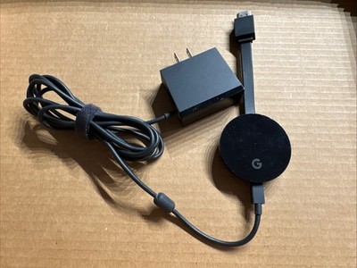 Google Chromecast Ultra HD 4K HDR WiFi Ethernet Black