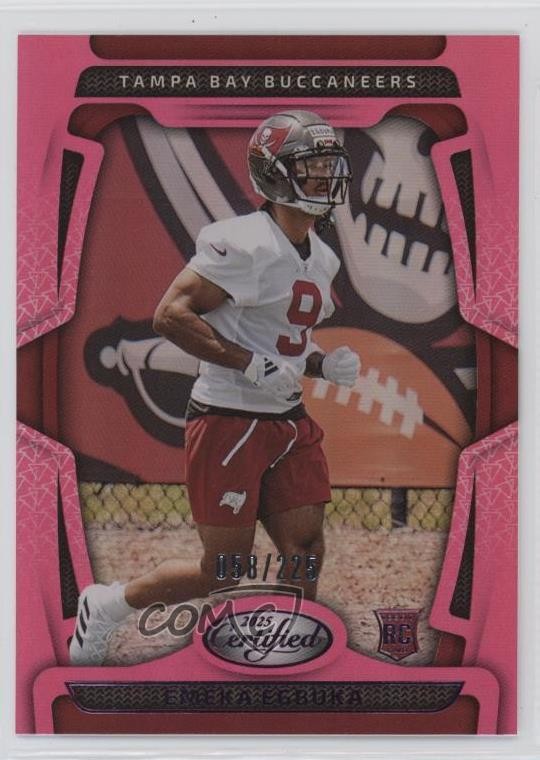 2025 Certified Rookies Mirror Pink 58/225 Emeka Egbuka #197 Rookie RC 1bk5