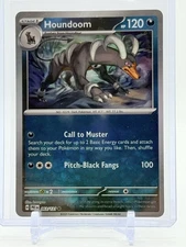 2025 Pokemon HOUNDOOM #063/131 SV Prismatic Evolutions Poke Ball Pattern Holo NP