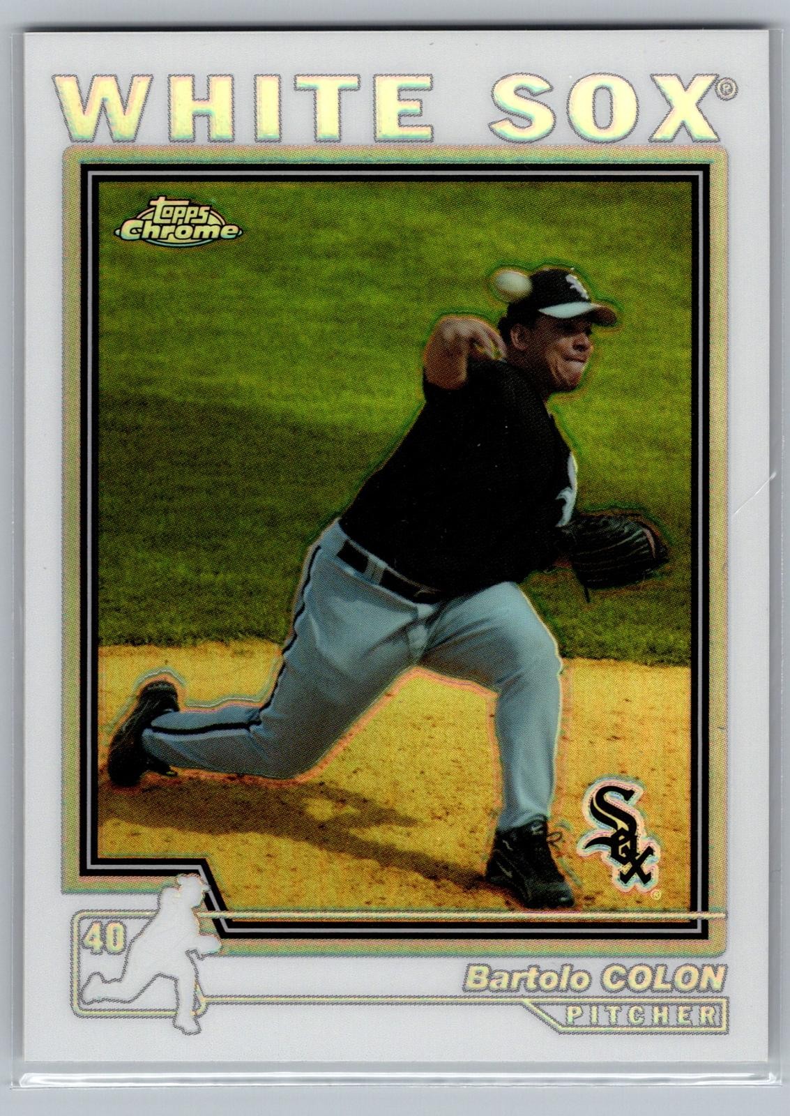 2004 Topps Chrome #8 Bartolo Colon Refractor