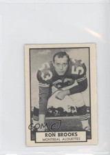 1962 Topps CFL Ron Brooks #78 4e8