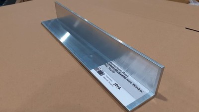 (56,40 EUR/m) Aluminium Rest GW60x60x6x400 mm Winkel Alu Profil