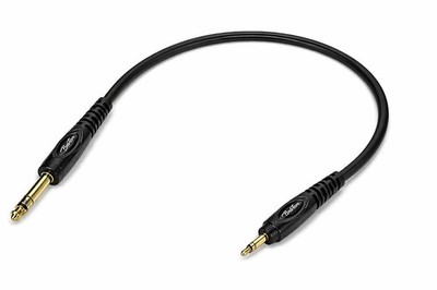 Klinke Klinken Anschluss Kabel HiFi 3,5mm auf 6,3mm 0,30m Audio AC- 251 -030