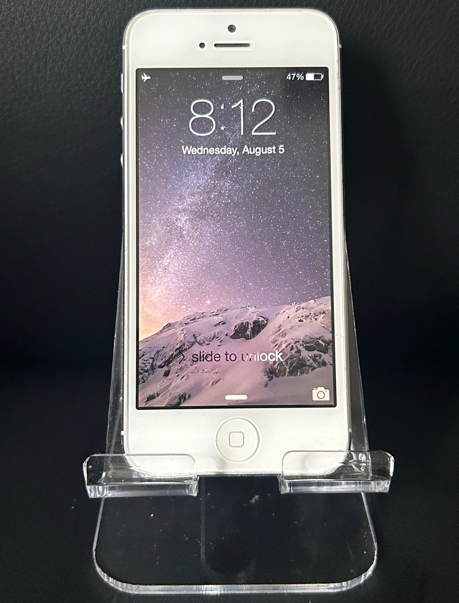 Apple iPhone 5 Silver Phones for Sale - eBay