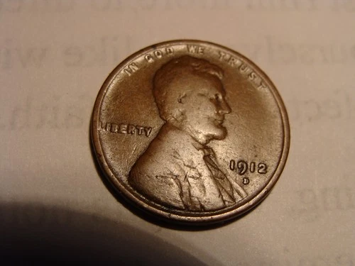 1912-D Lincoln Wheat Cent - nice VG!