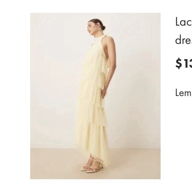 Tulle Yellow Bridesmaid Dresses for sale | eBay