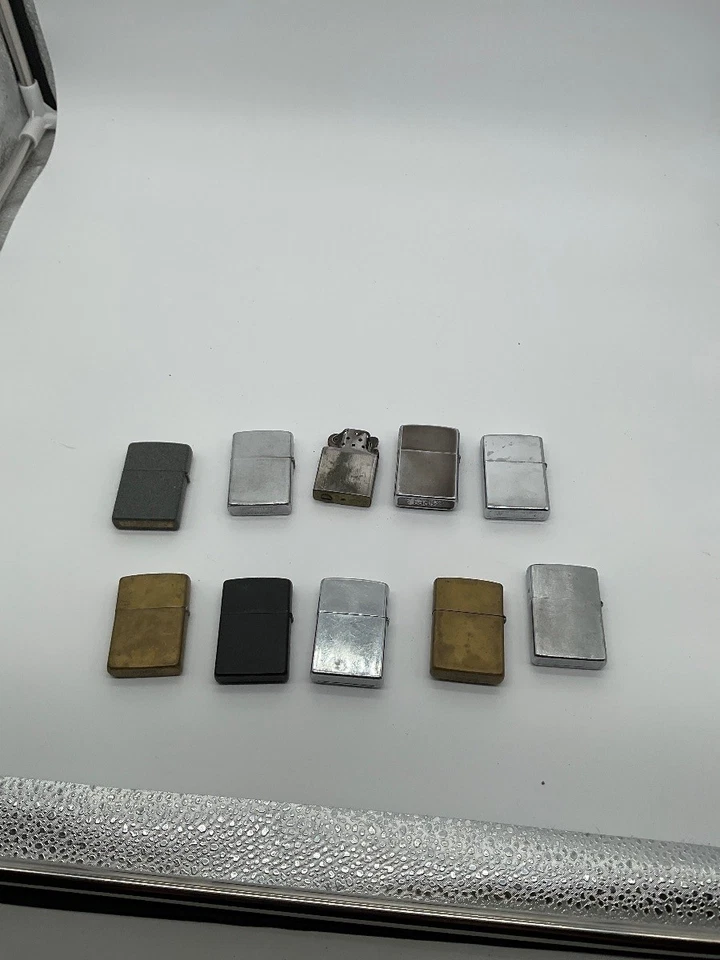 Lote de 10 encendedores Zippo Jack Daniel's Camel Cummins de metal coleccionable Foto 4 de 4