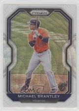 2021 Panini Prizm Tier III White Wave Prizm Michael Brantley #243 11th