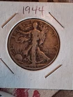 1944 50C Walking Liberty Half Dollar Uncleaned