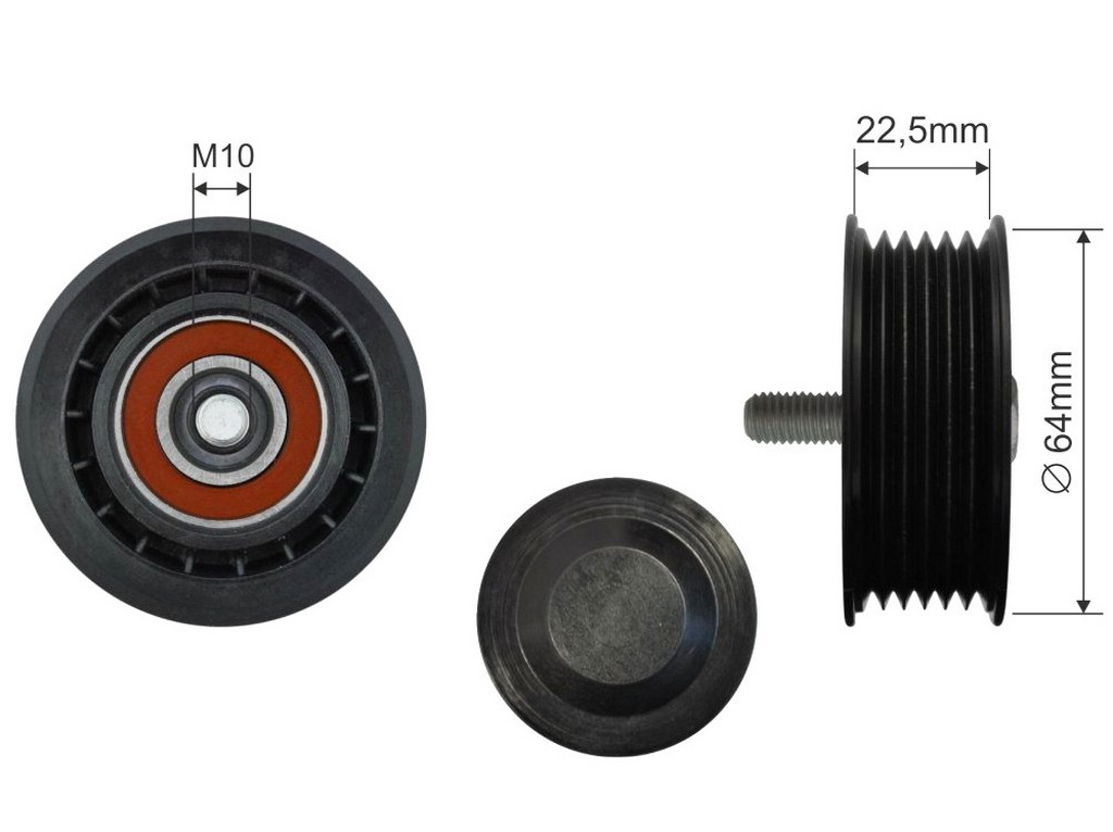 Fits FAST FT44588 TIMING TENSIONER FIAT PUNTO GRANDE 05>   ⭐UK Stock⭐