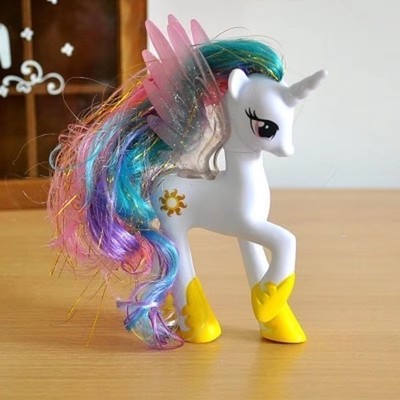 14cm My Little Pony Figures 2Pcs Princess Celestia Nightmare Moon