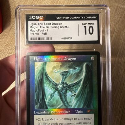 MTG - Ugin, the Spirit Dragon - Retro Foil - Secret Lair - Graded