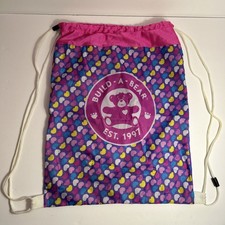 Valentines Day Hearts Backpack BABW Build A Bear Workshop Plush Accessories