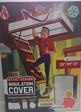 Thermal Armor  25"x 54"x 11" Attic Stairs Insulation Cover Energy Saver NEW