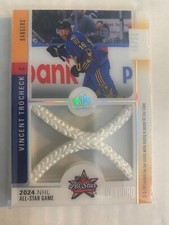 2024-25 SP Game Used Net Cord 2024 All-Star Vincent Trocheck 16/35 JERSEY MATCH!