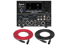 Lynx Hilo 2 (Black) | 2 Channel AD/DA Converter & Interface with Dante Card