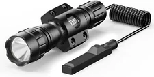 Tactical Flashlight 1200 Lm LED Weapon Light Low Profile M Lock Pressure Switch