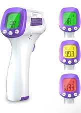 SIMZO HW-F7 Non-Contact Digital Infrared Thermometer for Baby, Kids and Adults