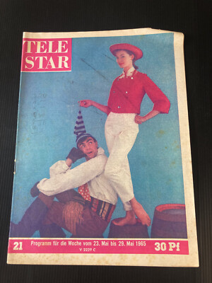 TELESTAR 21/1965 vom 23.-29.5. PARTY 1965 Hallervorden Wühlmäuse UDO Hardy GITTE