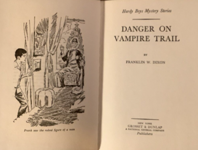 Fine PC #50 Hardy Boys Vampire Trail Franklin Dixon First Edition