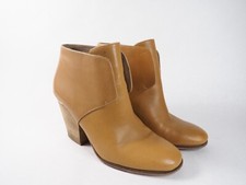 Cole Haan Hayden Caramel Brown Leather Ankle Booties, Size 6 US 