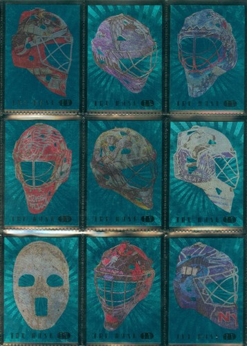 2006-07 BETWEEN THE PIPES MASK IV GREEN & SILVER/100 NHL HOCKEY CARD SEE LIST - Picture 61 of 155