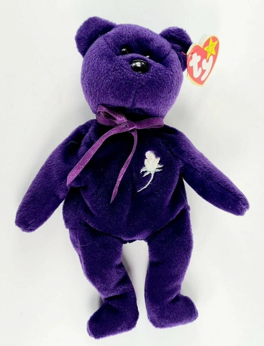 Ty Beanie Baby: Princess The Bear Stuffed Animal MWMT, 50% OFF