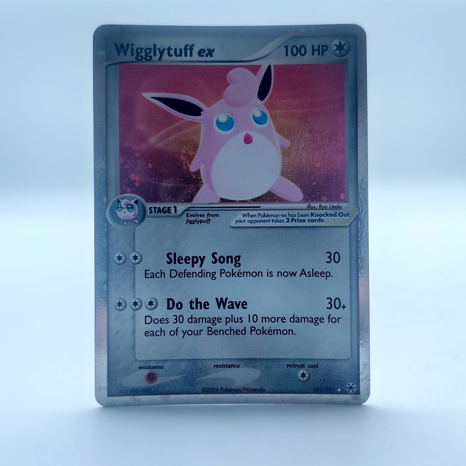 Wigglytuff ex 101/101 Pokemon TCG Card - Hidden Legends Cuddly Rare
