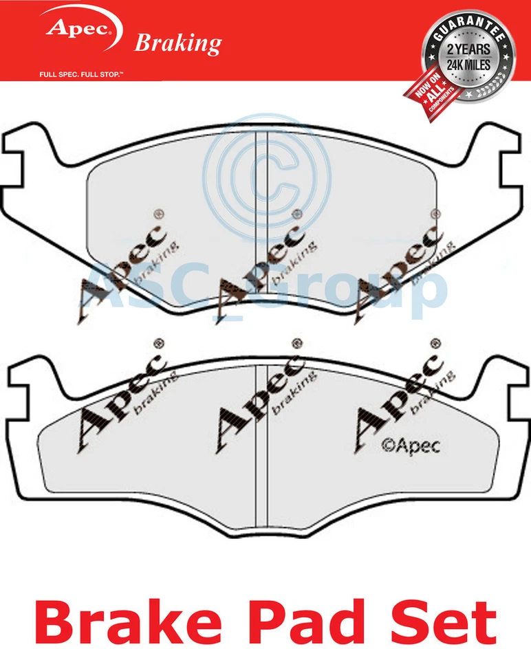 Jeu De Plaquettes De Frein Avant Apec Qualité OE Remplacement PAD435 - Photo 1/1